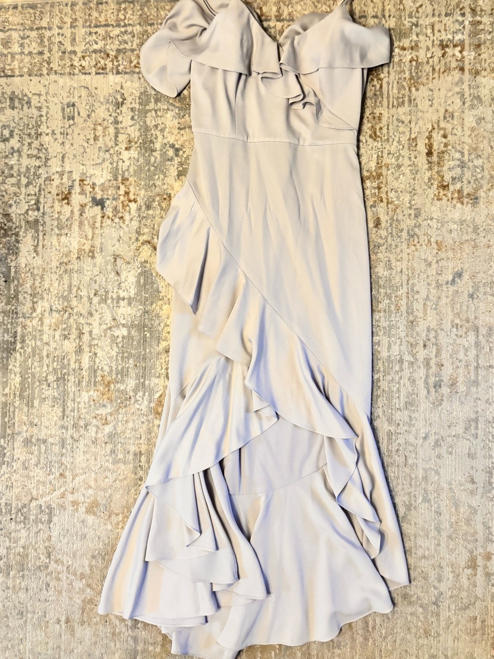 Purple formal dress